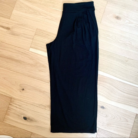 J Jill Pants Wearever collection Pleated Cropped. Wide Leg Sz M - Picture 3 of 8